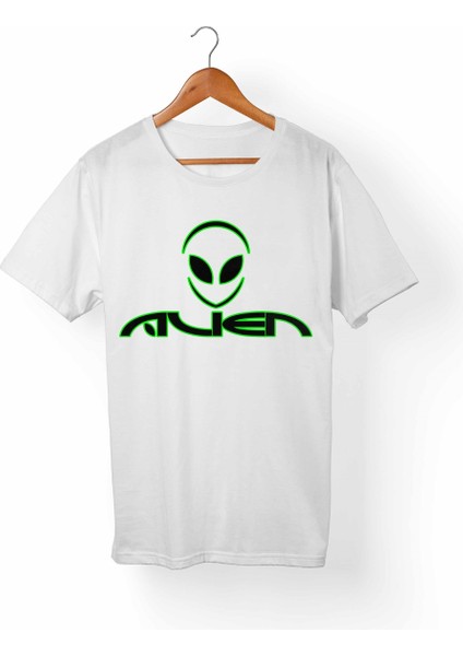 Alien Çocuk Beyaz Tişört