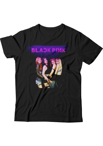 Blackpink Çocuk Siyah Tişört