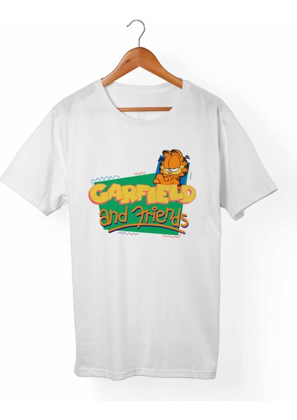 Garfield Çocuk Beyaz Tişört