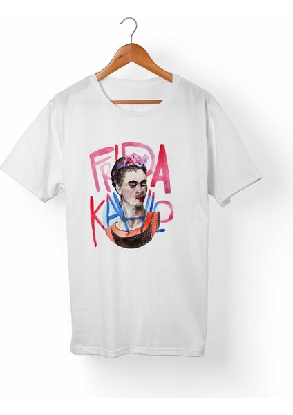 Frida Kahlo Çocuk Beyaz Tişört