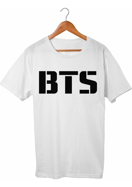 Bts Çocuk Beyaz Tişört