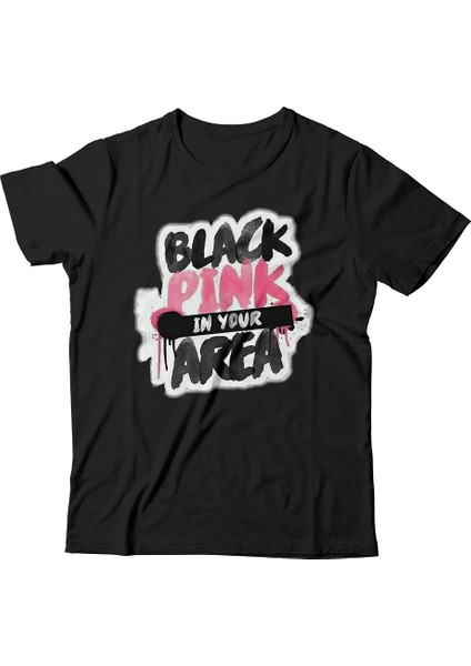 Blackpink Çocuk Siyah Tişört