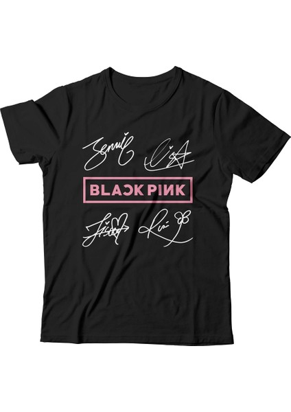 Blackpink Çocuk Siyah Tişört