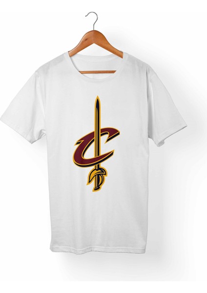 Cleveland Cavaliers Çocuk Beyaz Tişört