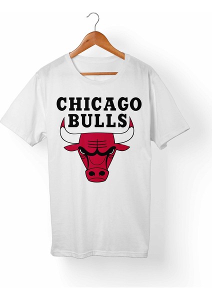 Chicago Bulls Çocuk Beyaz Tişört