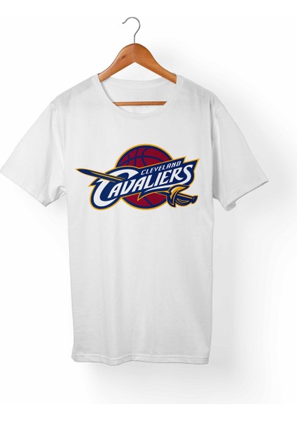 Cleveland Cavaliers Çocuk Beyaz Tişört
