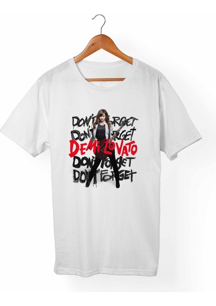 Demi Lovato Çocuk Beyaz Tişört