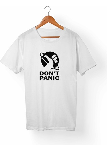Don't Panic Çocuk Beyaz Tişört