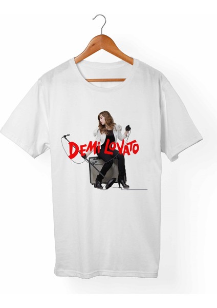 Demi Lovato Çocuk Beyaz Tişört