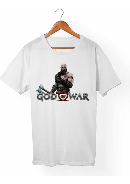 God Of War Çocuk Beyaz Tişört