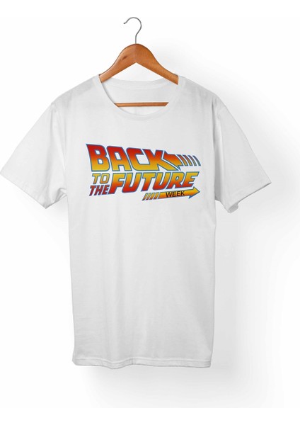 Geleceğe Dönüş Çocuk Beyaz Tişört