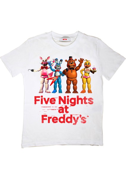 Fnaf Five Nights At Freddy's Çocuk Tişört