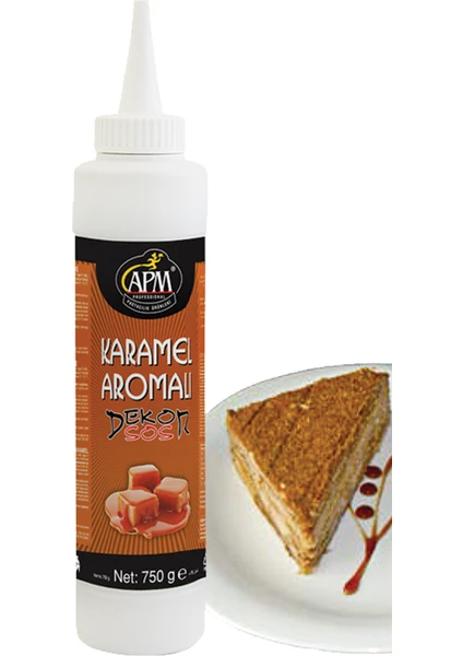 Apm Karamel Aromalı Dekor Sos 750 gr