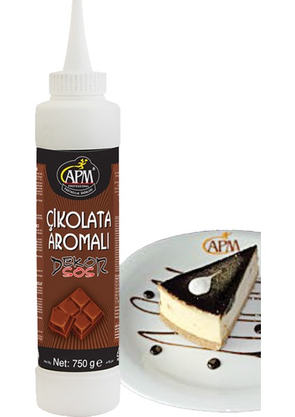 Çikolata Aromalı Dekor Sos 750 gr