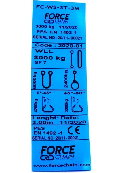 Gözlü Sapan 3ton 3mt fırsatları