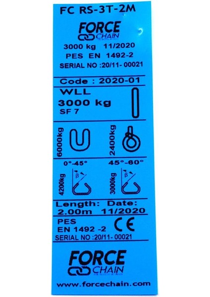 Sonsuz Sapan 3ton 2mt