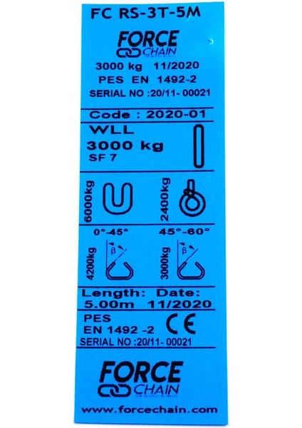 Sonsuz Sapan 3ton 5mt