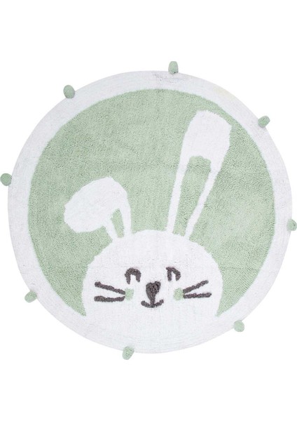 Bunny Banyo Paspası Mint 110x110