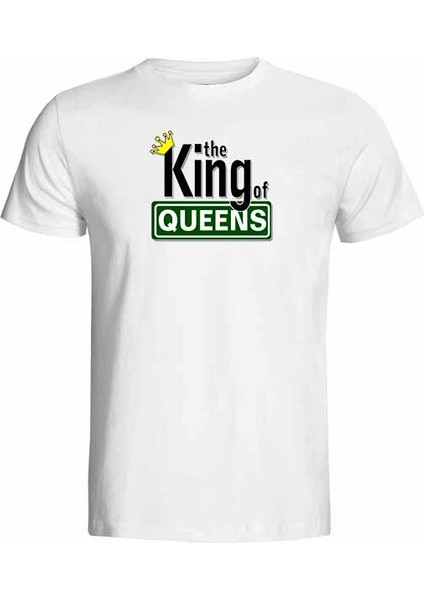 King Of Queens Baskılı Tişört Model 2