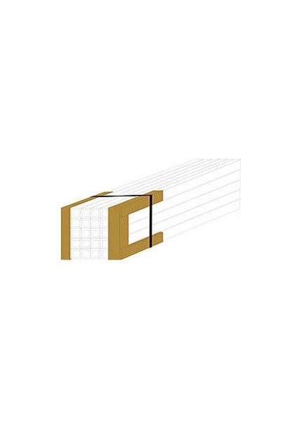 Karton Köşebent 40X40X4 1metre 100'LÜ Paket fırsatları