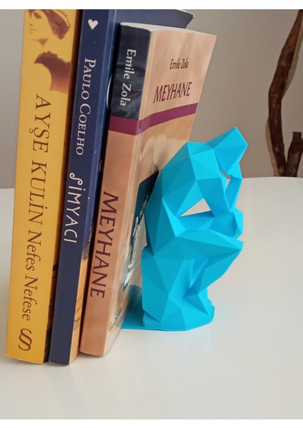 Düşünen Adam Kitap Tutucu Kitap Desteği