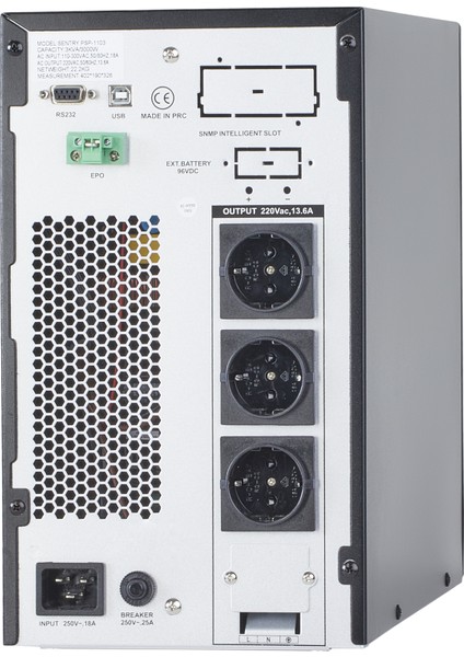 PSP-1103 3000VA – 3000W – 3kva Online Ups Kesintisiz Güç Kaynağı 6* 12V 9AH