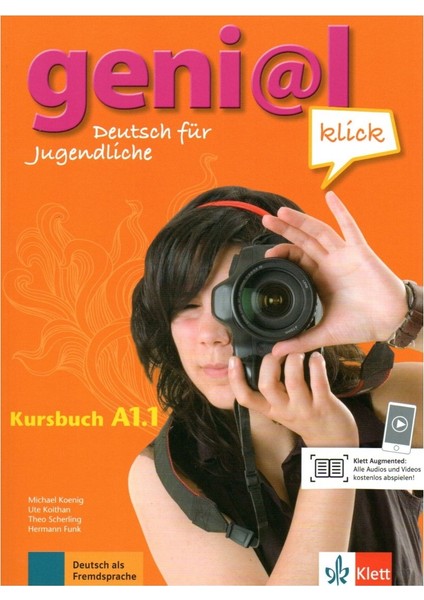 Ernst Sprachen Genıal Klıck Teılband A1.1 Kursbuch/mp3 Download