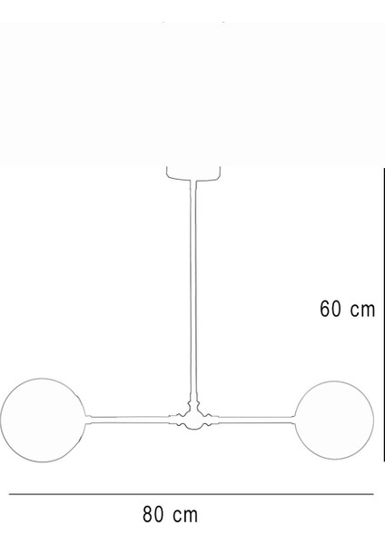 Greg 2 Li Krom-Siyah Metal Gövde Beyaz Camlı Tasarım Lüx Avize indirimleri