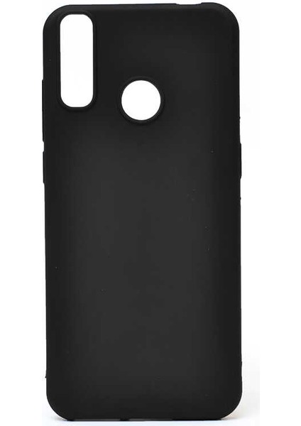General Mobile 10 Kılıf Biye Esnek Mat Silikon Kamera Korumalı Siyah