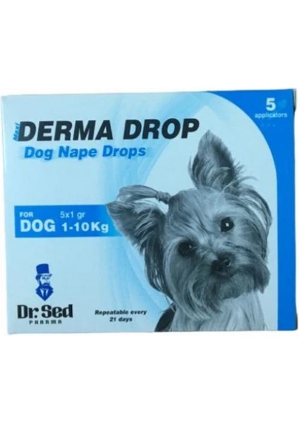 Dr. Sed Derma Drop Köpek Ense Damlası 1-10 kg