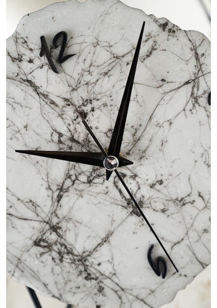 Mermer Dekoratif Masa Saati Sessiz Mekanizmalı fiyatları