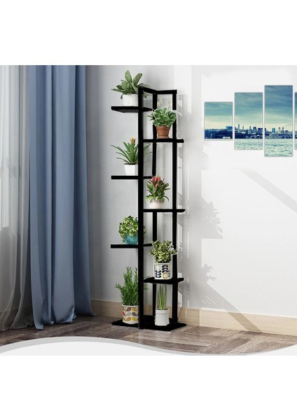 Çiçeklik 7 Bölmeli Raf