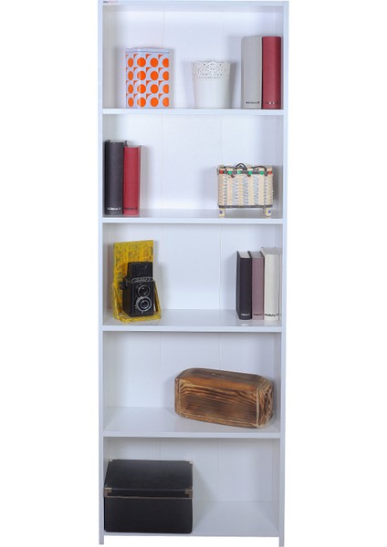 5 Bölmeli Kitaplık