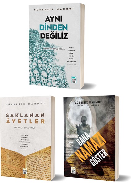 Cübbesiz Mahmut (Mahmut Elgörmüş) 3 Kitap Set