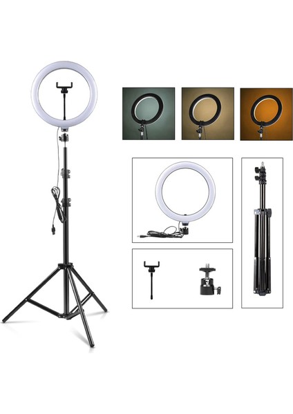 Pro Ring Light LED Tik Tok ve Youtube Makyaj Çekim Işık