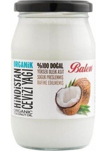 Organik Hindistan Cevizi Yağı 300 gr