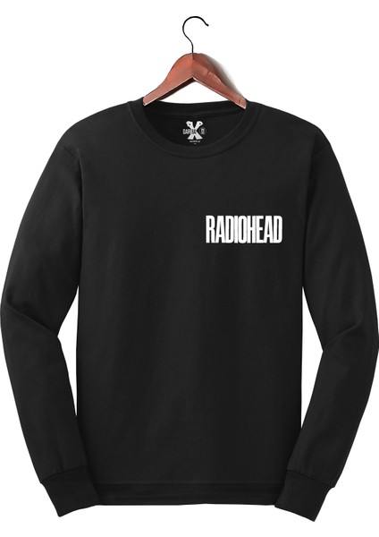 Radiohead Baskılı Uzun Kollu Sweat - Sweatshirt