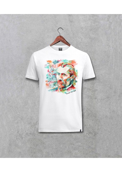 Vincent Van Gogh Tasarım Baskılı Tişört