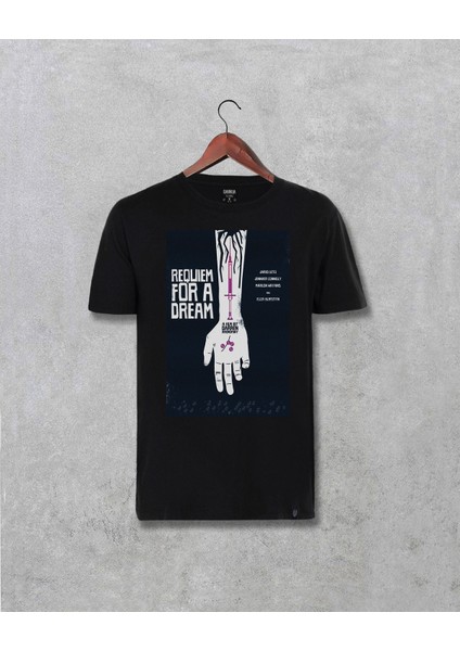 Requiem For A Dream Bir Rüya Için Ağıt Baskılı Tişört