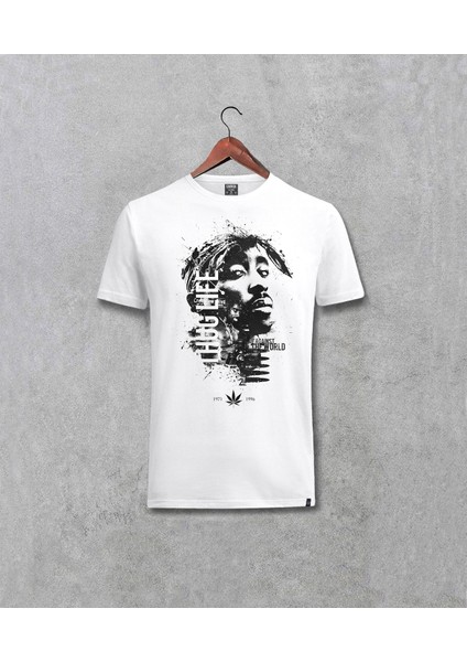Tupac Shakur Thug Life Baskılı Tasarım Tişört