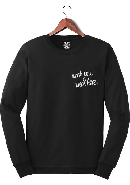 Pink Floyd Wish You Were Baskılı Sweat - Sweatshirt