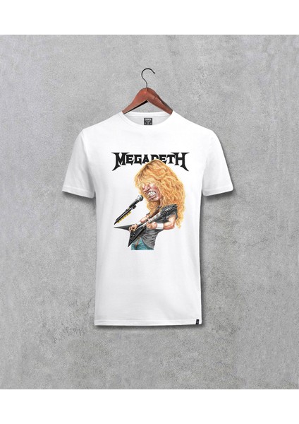 Megadeth Dave Mustaine Özel Tasarım Baskılı Tişört