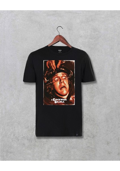 Clockwork Orange Otomatik Portakal Baskılı Tişört