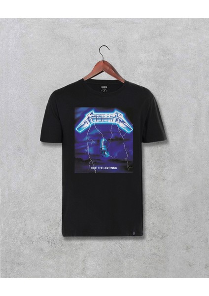 Metallica Ride The Lightning Albüm Baskılı Tişört