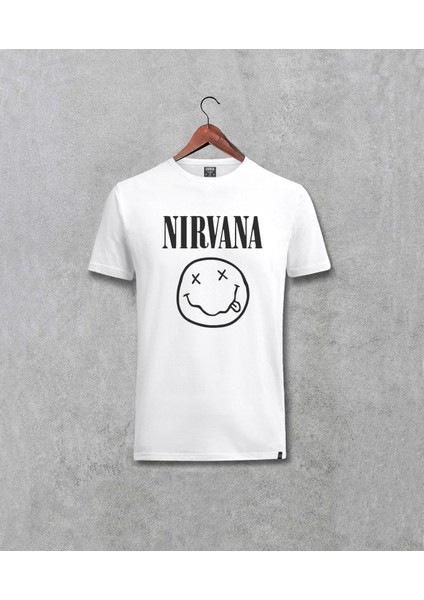 Nirvana Klasik Logo Baskılı Tişört