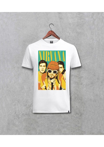 Nirvana Özel Tasarım Baskılı Tişört
