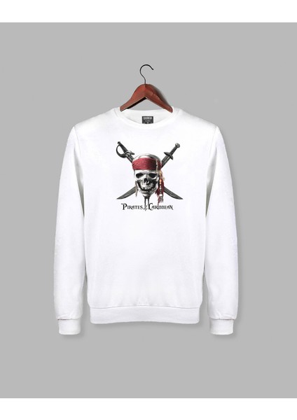 Karayip Korsanları Pirates Carribean Tasarım Sweatshirt