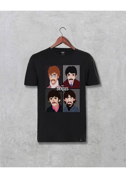 The Beatles Özel Tasarım Baskılı Tişört