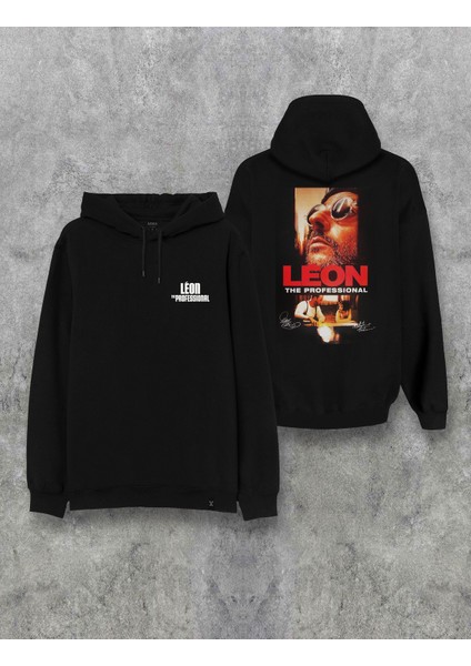 Leon The Professional Film Baskılı Kapşonlu Özel Tasarım Hoodie