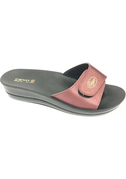 Minerva Cırtlı Anatomik Kadın Terlik Bordo 36-40 fiyatları